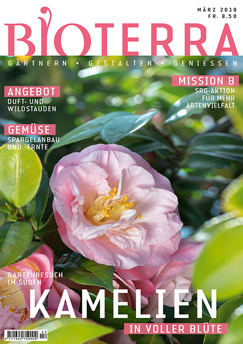 Cover Zeitschrift «Bioterra» März 2019