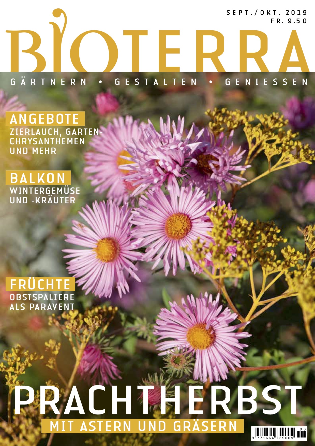 Cover Zeitschrift «Bioterra» September/Oktober 2019