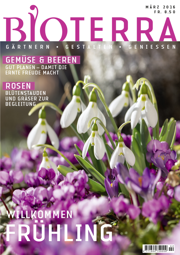 Cover Zeitschrift «Bioterra» März 2016