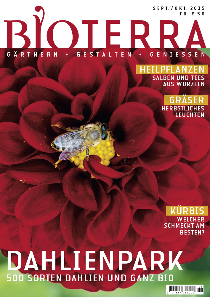 Cover Zeitschrift «Bioterra» September/Oktober 2015