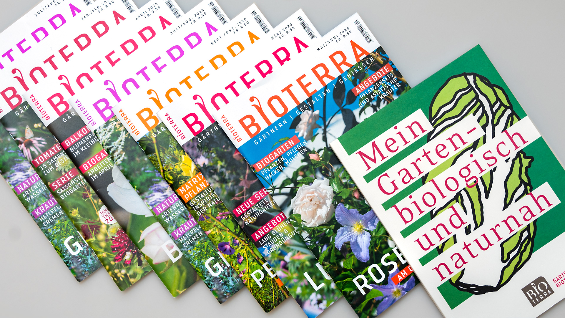 Einzelmitgliedschaft / Zeitschriften-Abonnement mit Gartenbuch 1 Jahr