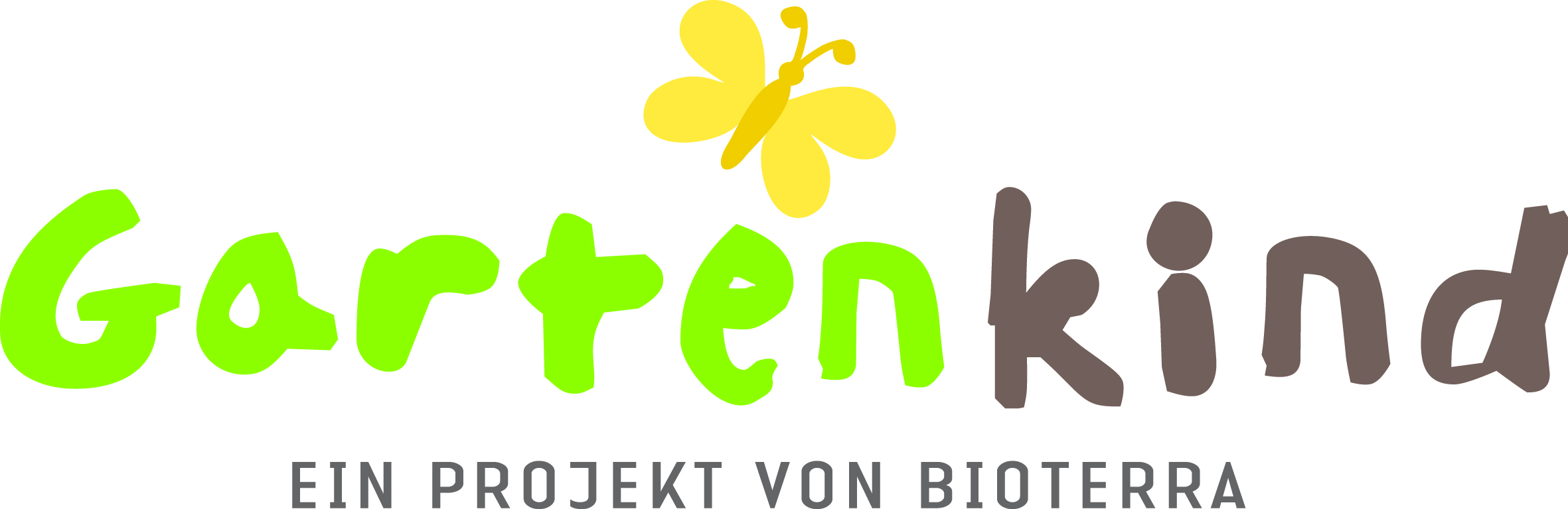 Gartenkind Logo mit Claim