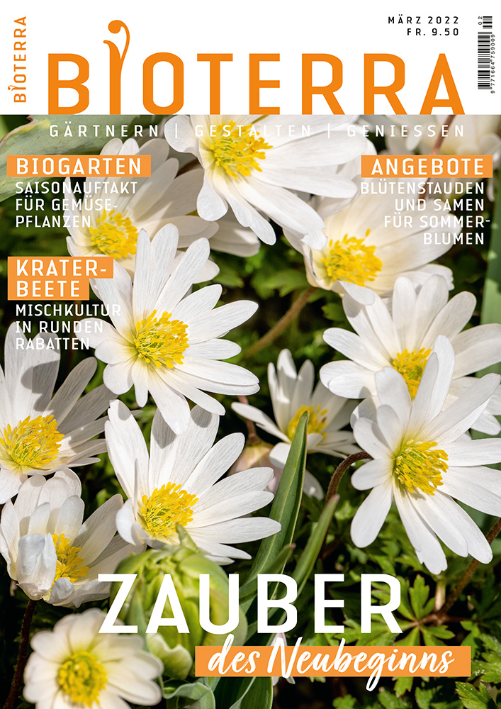 Zeitschrift «Bioterra» März 2022 Cover
