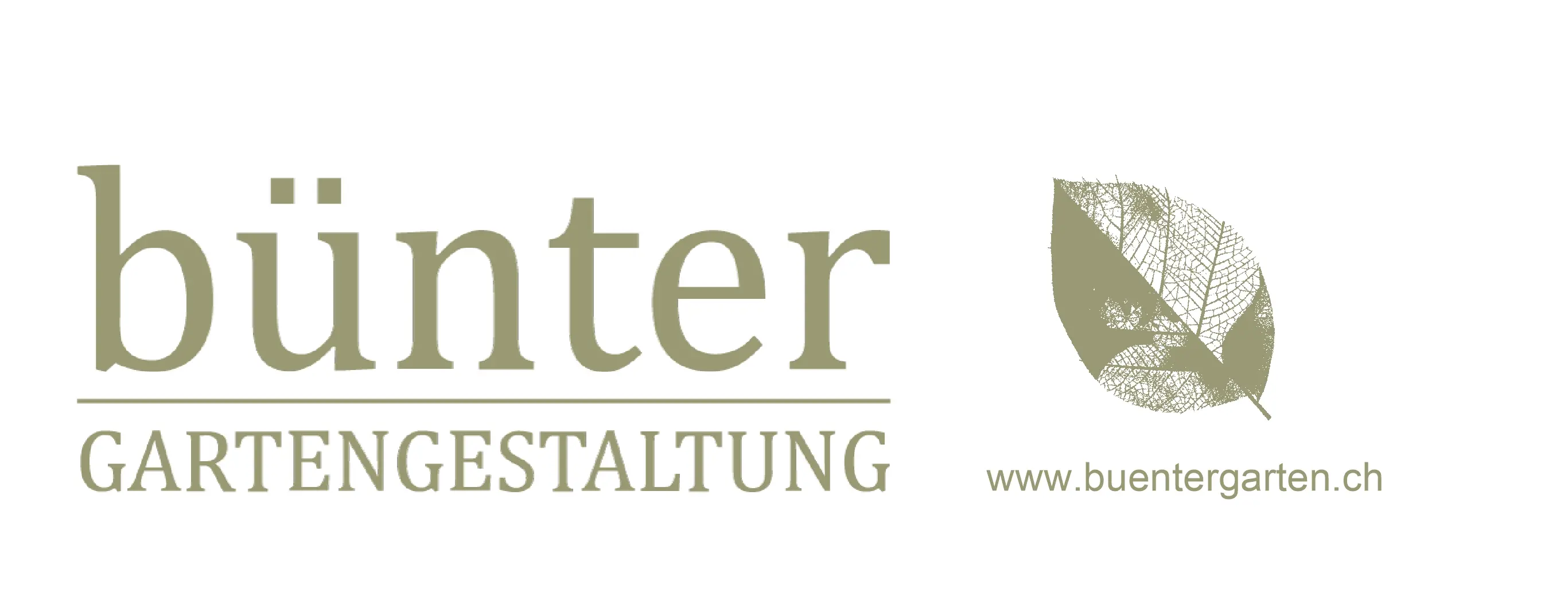 Logo Bünter Gartengestaltung