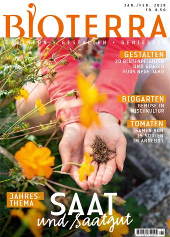 Cover Zeitschrift «Bioterra» Januar/Februar 2018