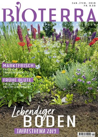 Cover Zeitschrift «Bioterra» Januar/Februar 2019