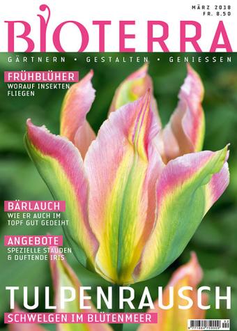 Cover Zeitschrift «Bioterra» März 2018