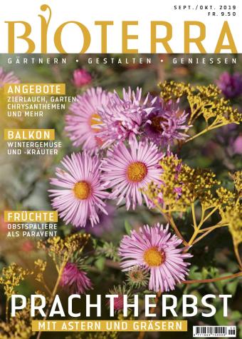 Cover Zeitschrift «Bioterra» September/Oktober 2019