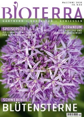 Cover Zeitschrift «Bioterra» Mai/Juni 2016