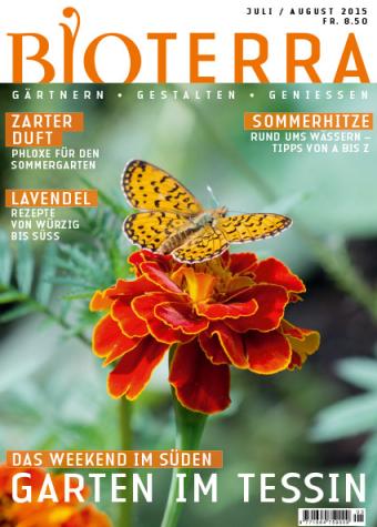 Cover Zeitschrift «Bioterra» Juli/August 2015
