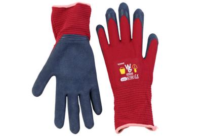 Kinder-Gartenhandschuhe, rot, Grösse XS (6)