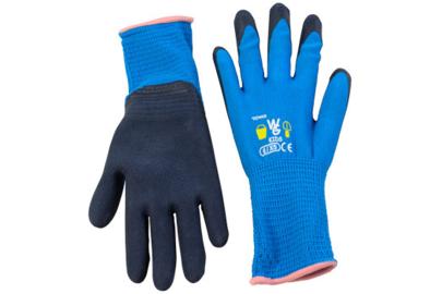 Kinder-Gartenhandschuhe, blau, Grösse XS (6)