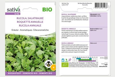 Kräuter Rucola, Salatrauke
