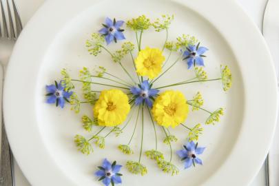 Blumenmischung (einjährig): Essbare Blüten
