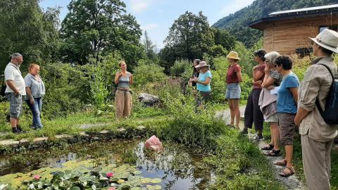 Führung durch die Alpine Permakulturlandschaft Schweibenalp
