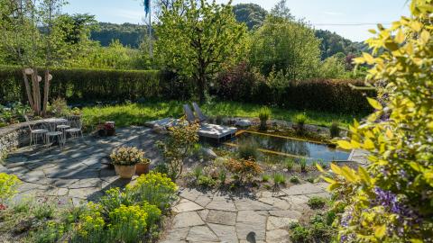 Blick über den Garten, Foto: A. Zimmermann