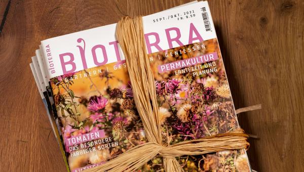Geschenkabo Bioterra, Bild: Benedikt Dittli