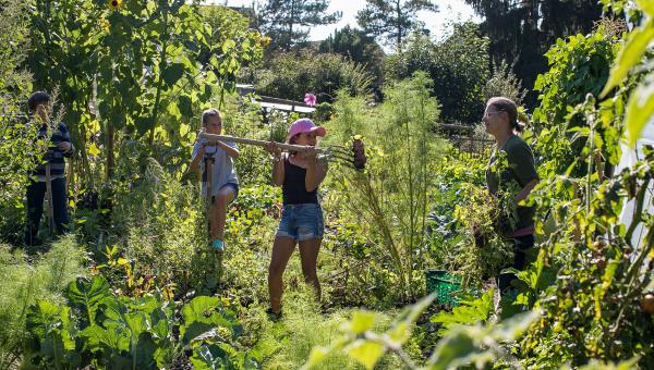 Gartenkinder im Einsatz