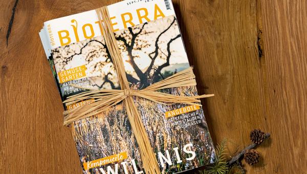 Geschenkabonnement Zeitschrift «Bioterra»