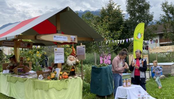 Stand Bioterra mit Gartenquiz