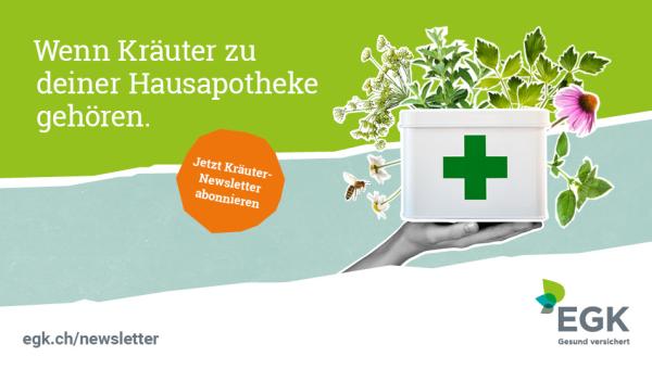 PR-Bild EGK Aufruf Kräuternewsletter abonnieren