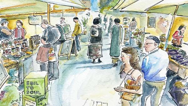 Soilfoodmarket, Illustration Soil to Soul