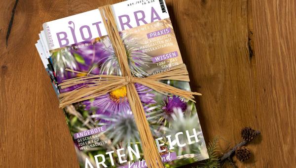 Geschenkabonnement Bioterra Magazin