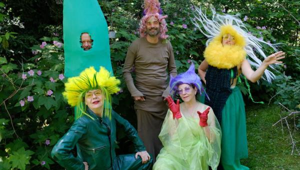 Theaterproduktion in der Stadtgärtnerei