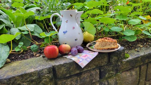 Kaffee im Garten, Priska Ruserholz