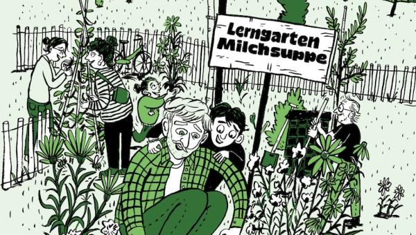 Lerngarten Milchsuppe, Illustration von Kati Rickenbach