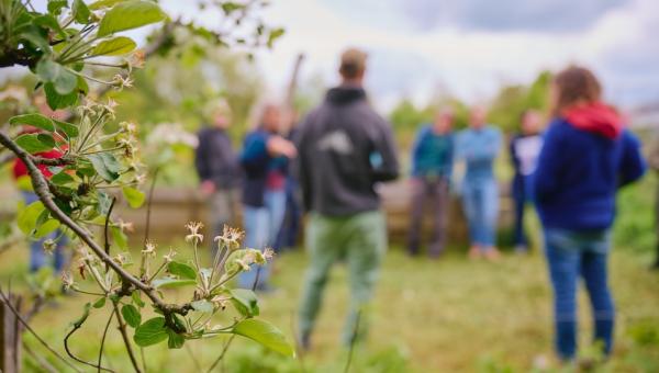Titelbild Lehrgang Biogarten der Gartenbauschule Hünibach
